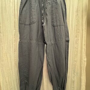 Forever 21 Gray Jogger Sweatpants with Drawstring Waist